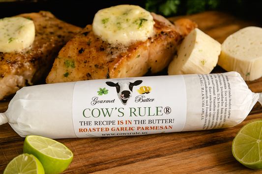 Cows Rule Gourmet Butter - Roasted Garlic Parmesan